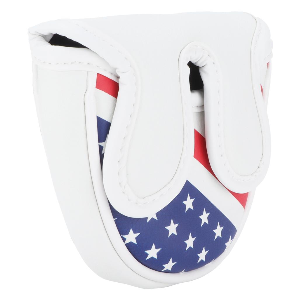 Waterproof PU Golf Mallet Headcover Center Putter Cover Protector with Magnetic Closure