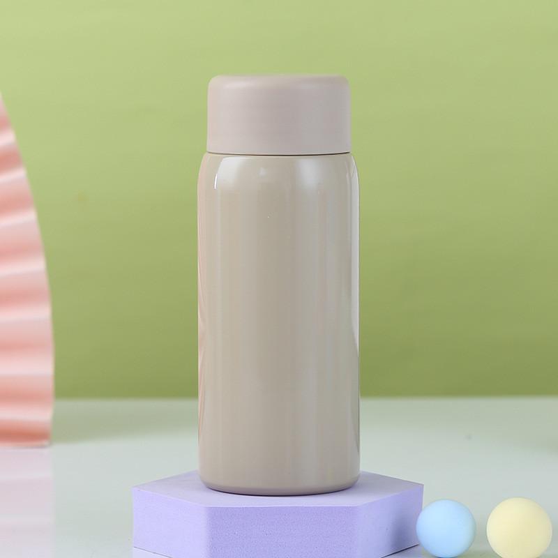 

150ml Mini Coffee Thermos Flasks Water Bottle Portable Stainless Steel Small Capacity Insulated Vaccum Flask Travel Thermoses 150ML темного кольору хакі