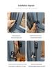 UPVC Child Safety Door/Window Restrictor & Windproof Hook Lock