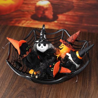 Ovocný košík Halloweenský pavučinový tvar Ovocná mísa Víceúčelový nádherný košík na cukrovinky Party dekorace