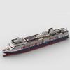 Building Blocks Collinsdam Cruise Ship Small Particle Assembly Toy Set Gift