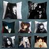 Guitarist MMana Gothic Art Throw Pillow Case Living Room Sofa Cushion Cover For Home Bedroom Decoration Protector