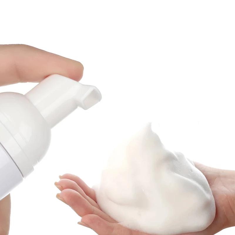 2Pcs 30ml 50ml 60ml 100ml Plastic Foam Pump Bottle Empty Face Eyelashes Cosmetic Bottle Cleaner Soap Dispenser Foam Bottle