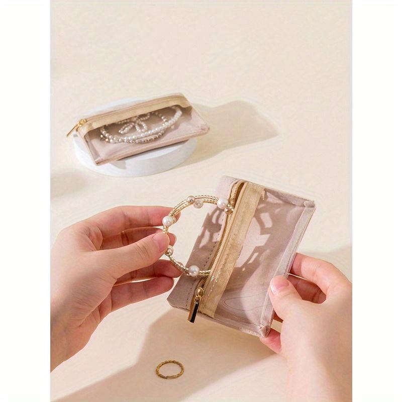 Portable Jewelry Box, Earrings, Earrings, Necklace, Jewelry Bag, Storage Bag, Ring Bracelet, Travel Jewelry Storage Bag