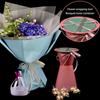 New Plastic Flower Packaging Liner Quick Flower Accessories Flower Bouquet Base DIY Bouquet Wrapping Mother's Day