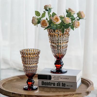 Glasvase, geometrisch, transparent, farbige Glasflaschen, Hydrokultur-Terrarium, Glasvase, Heimdekorationszubehör
