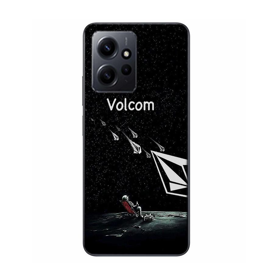 Coque de téléphone avec logo Volcom pour Redmi 12 13C 12C 15C 9 10 10C Note 13 Pro Plus 14 15 Pro 9T 9C 9A Housse souple en TPU Coques transparentes pour téléphone Sho