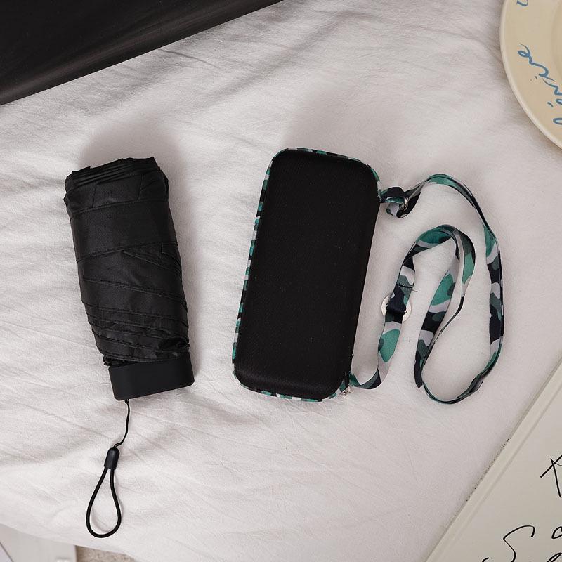 

Mini Sun Umbrella, Anti-UV, Dual-Use Parasol for Women - Compact & Portable for Sun and Rain