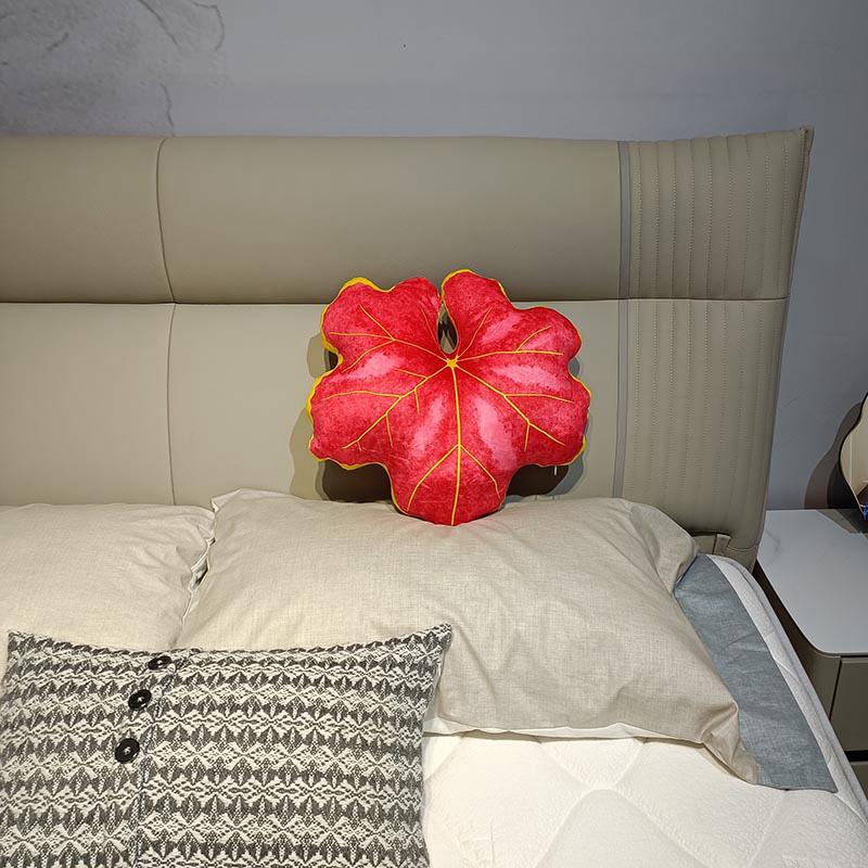 Tropical Plants Pillow for Living Room Sofa Cushion Leaf Pillow Turtle Back Decorative  Green Bedroom Leaves Plant Cushion