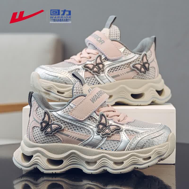 Warrior Kids  Summer Breathable Mesh Running Shoes 31
