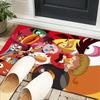 Red Birds Characters Collage Office Rug Chair Mat, Game Carpet, Suitable for Front Door, Bedroom, Living Room, Desk, Holiday Gift