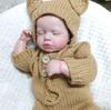 Loulou Cross-Border Knitwear Set: Exquisite 3D Painted Reborn Baby Doll