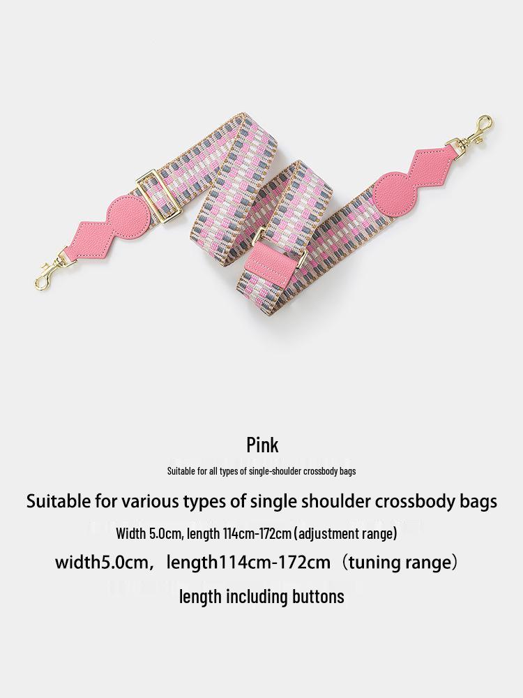Adjustable Length Wide Shoulder Strap for European & American Style Crossbody Bags