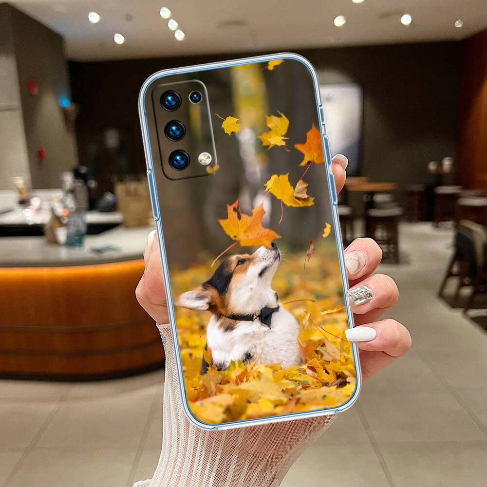 Cute Corgi dog Case for Motorola G10 G20 G04 E30 E40 E22 E20 E13 E15 G22 G23 G05 G75 G35 G55 E22S E7 G6 G7 G8 G9 Plus Power Play