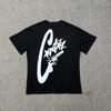 Unisex Streetwear Oversized Cotton Tee With Geometric Print Loose Fit Short Sleeve T-Shirt Men Women