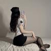 Manufacturer wholesale sex police show clothes stewardess clothes role play temptation sex underwear uniform set