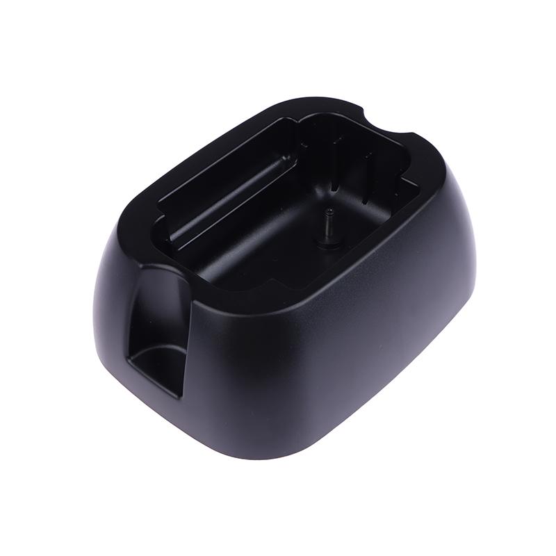 1 Pcs Plastic Base For Nail Drill Accessories Sturdy Base For All Kinds Of Nail Polishing Machine Home & Salon Use чёрный