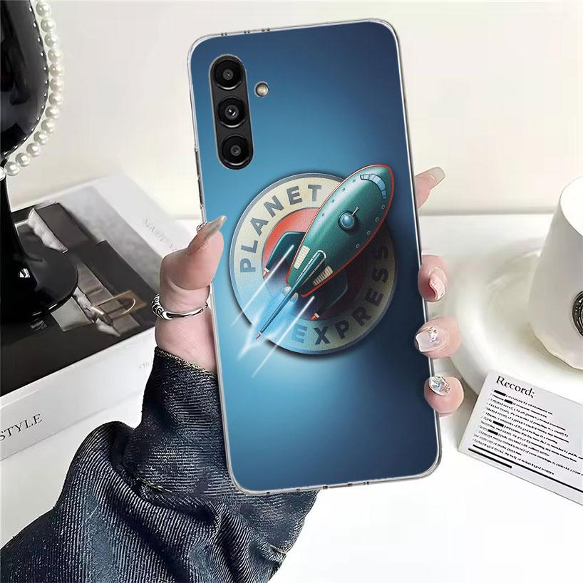 Futurama Planet Express Phone Case For Samsung Galaxy A13 A14 A15 A16 A17 A53 A54 A55 A56 A57 A33 A34 A35 A36 A37 A23 A24 A25 A2