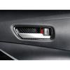Inner Door Bowl Cover Trim Carbon Fiber ABS For Toyota GR Corolla Hatchback23-24