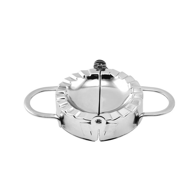 Kitchen Dumpling Making Gadgets, Simple Style, Easy To Clean, Daily Silver Size