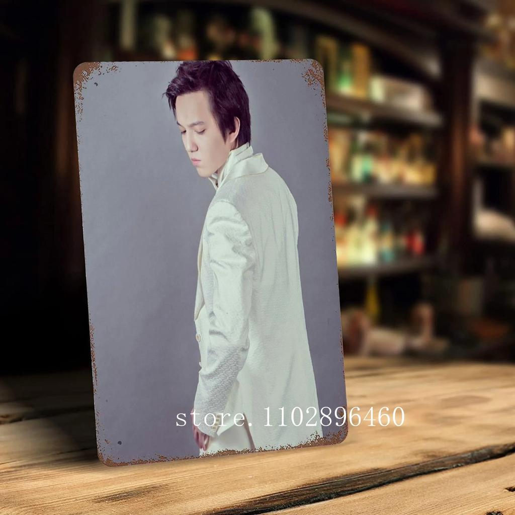 Dimash kudaibergen Nástěnné dekorace plechové cedule a značky Vintage plechové cedule Kapitan kovový plakát Dekorace pro bar hospodu klub Nástěnná dekorace