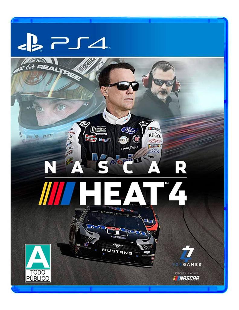 NASCAR Heat 4 North PS4 (Import Version America) -