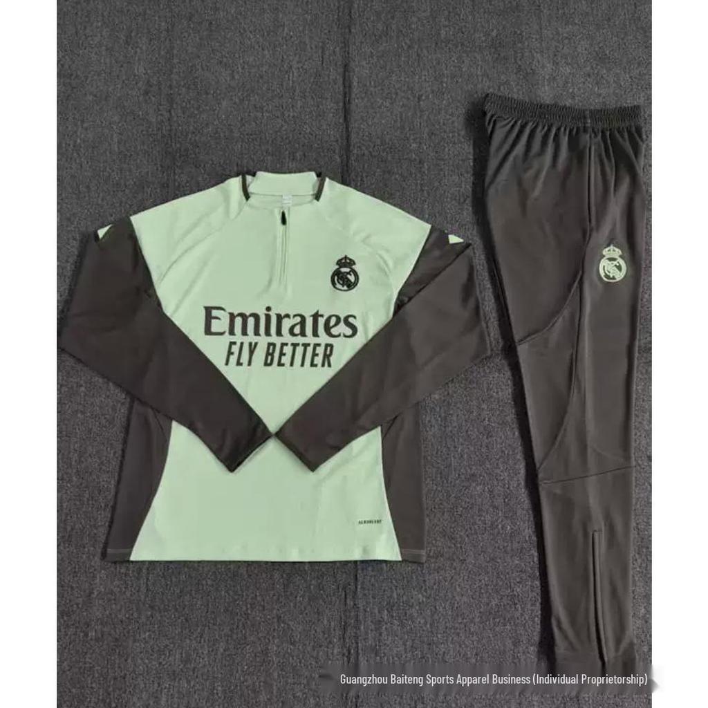 New Real Madrid Vs. Barcelona Adult Match Jersey and Training Suit Set 2526