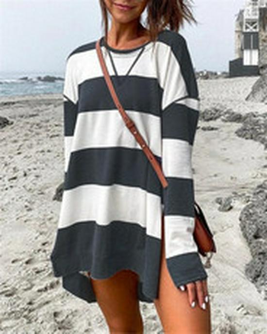 Autumn/Winter Multi-color Sweater - Multiple Sizes Available