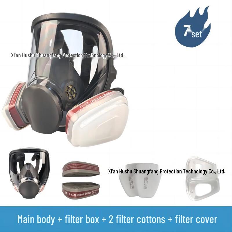 Yuanzu 6800 Full Face Silicone Respirator Mask