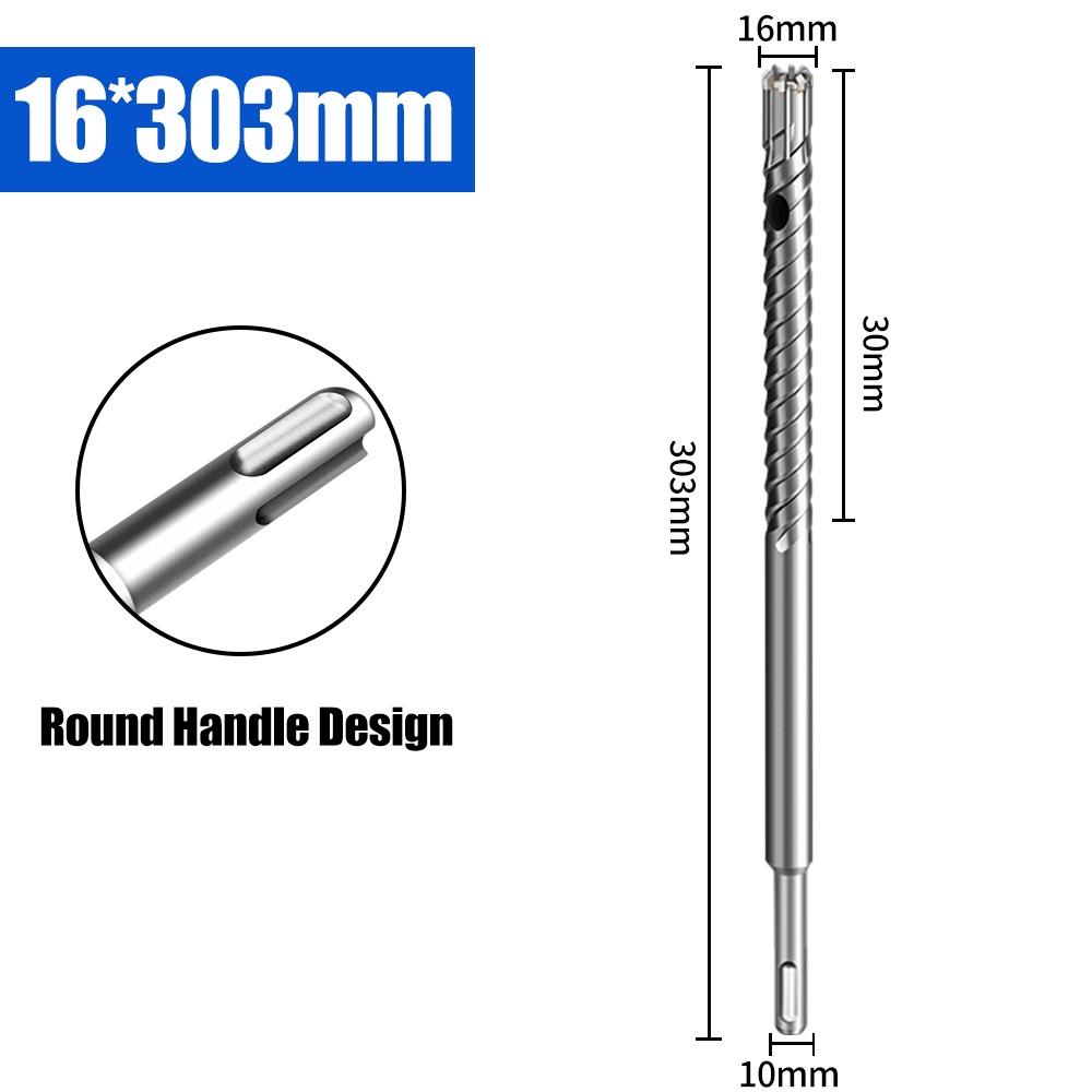 SDS-Plus Rebar Drill Bit High Hardness Electric Hammer Drill Bit  For Heavy-Duty Rebar Penetration