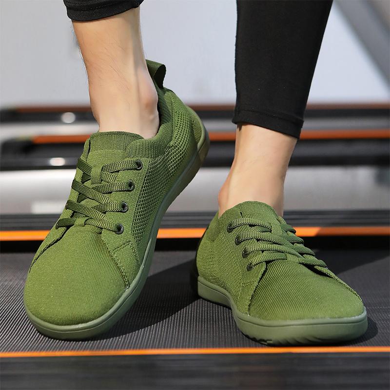 Barefoot Knitted Sneakers Women Men Wide Toe Minimalist Zero Drop Shoes Non Slip Casual Sports Shoes Gym Fitness Shoes