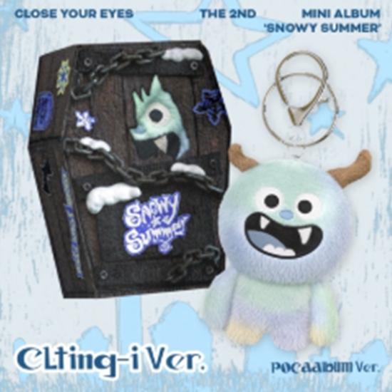 

CLOSE YOUR EYES - 2nd Mini Album - Snowy Summer (CLting-i Ver.) (POCAALBUM) - Release date 2025-07-09 0