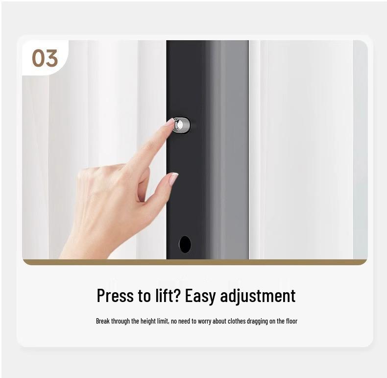 Adjustable Floor-Standing Clothes Drying Rack for Indoor/Outdoor Use