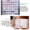 Storage Box Transparent High Quality Dormitory Storage Convenient Household Accessories Slippers Sneakers Storage Shoes Box 2024