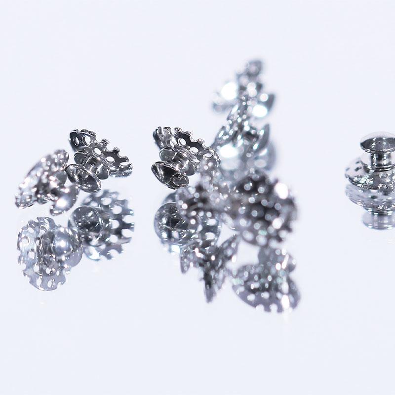 Dental Hollow-out Lingual Button with holes Perforated Orthodontic Accessory Dentistry Materials 50pcs/bag