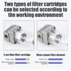 Multipurpose AF2000 02 Pneumatics Systems Air Filter Moisture Trap Portable for Enhances Equipment Long Time Use