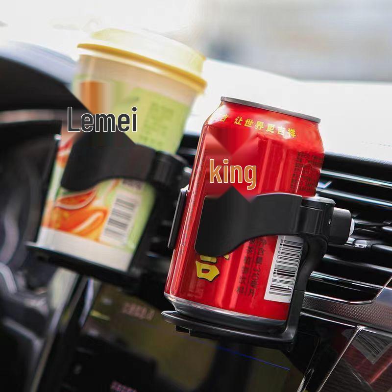 Multifunktionaler Auto Getränkehalter & Aschenbecherhalter für Lüftungsschlitze