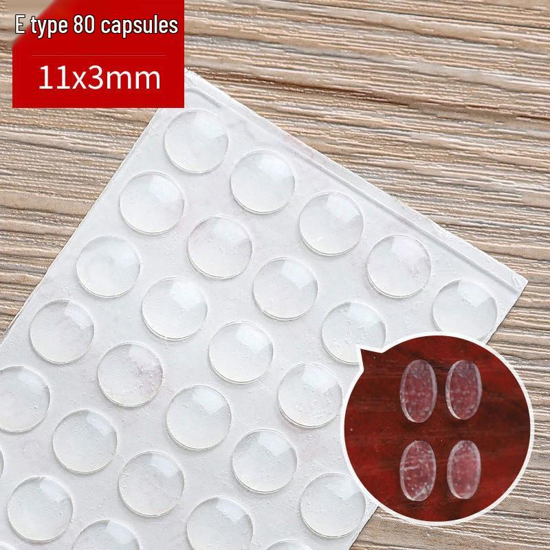 Silicone Anti-Collision Door Knob Pad & Wall Protector Set