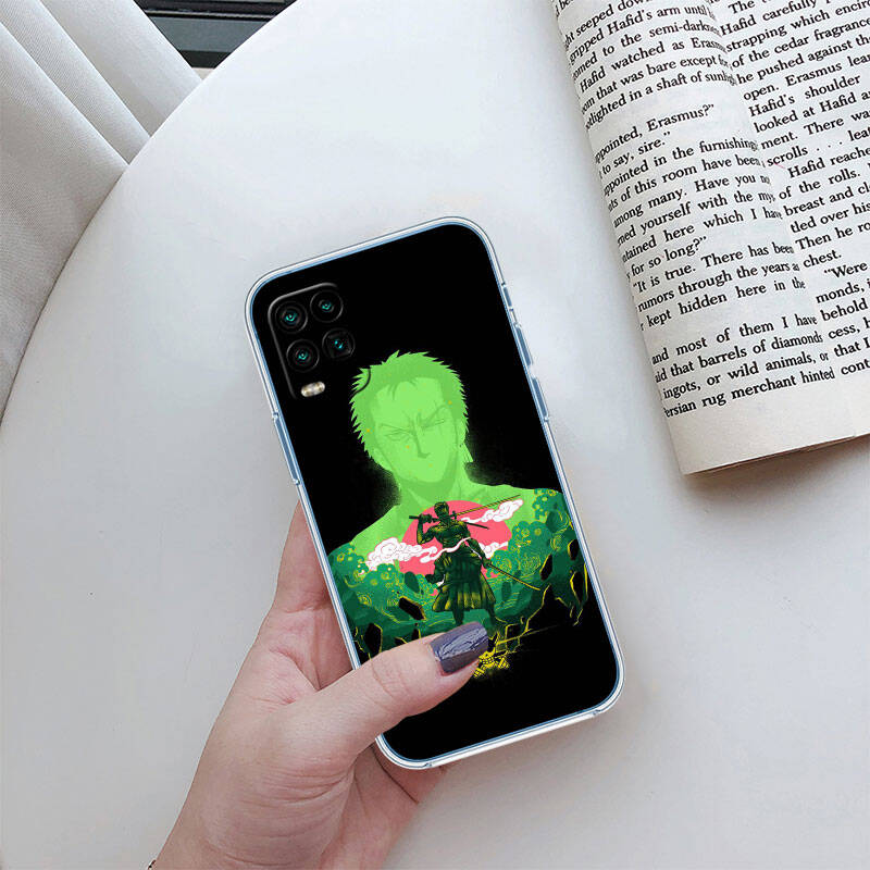 MH125 One Piece Zoro Case for Motorola E7 G6 G7 G8 G9 Plus Power Play G10 G20 G04 E30 E40 E22 E20 E13 E15 G22 G23 G05 G75 G35 G55