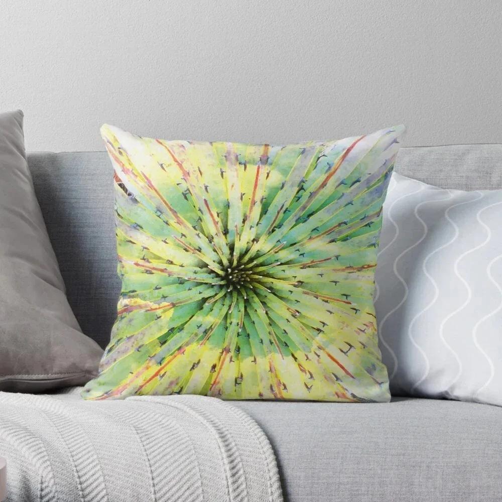 Office Decorative Cushion Cover Natural Scenery Plant Pattern Print Decorative Home Pillow Cover Square