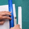 Hand Protective Ruler Nonslip Ruler Wood Cutting Straight Ruler Woodworking Tool