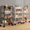 Shelf Floor Bedside Multi-layer Kitchen Storage Rack, Removable Bathroom, Bathroom, Bedroom Snack Rack