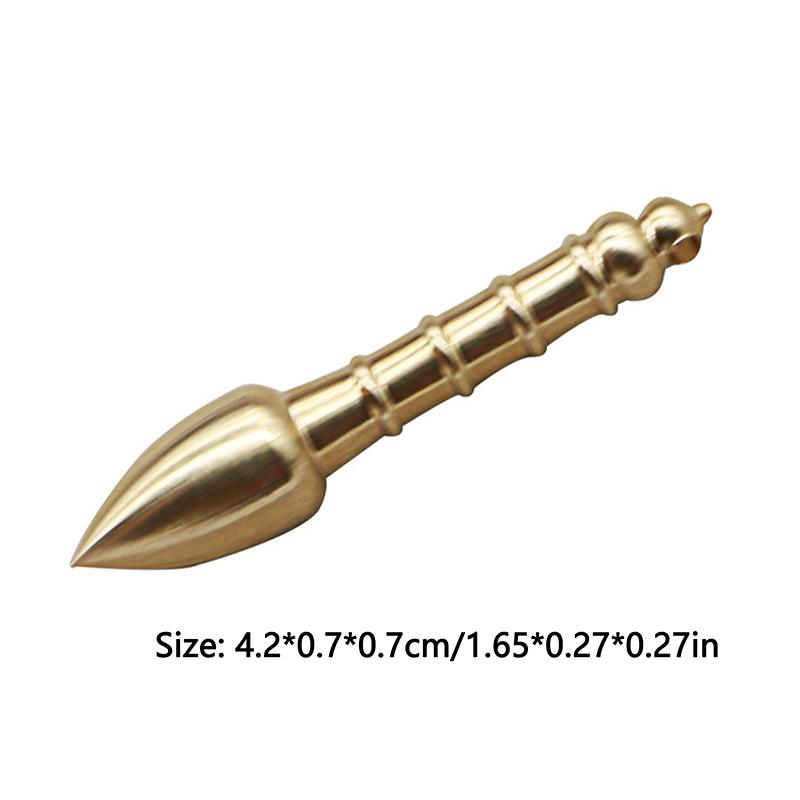 Brass Keychain Pendant Wenchang Pen Pendant Decorative Student Bag Pendant