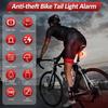 Smart Bike Tail Light Alarm Bike Brake Light Auto ON/Off Anti Theft Bike Alarm