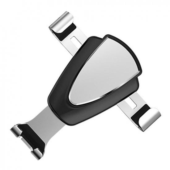 Car Air Vent Phone Holder Gravity Phone Stand (Silver) car phone holder