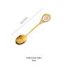 Luxury European Gold Spoon and Fork Set for Tea, Coffee, and Desserts