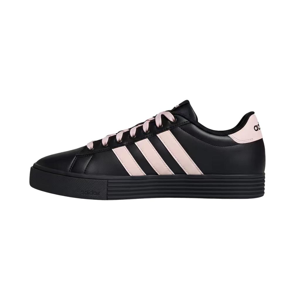 adidas Täglich 4.0 Schwarz Rosa Schleife Rutschfest, Abriebfest, Höhensteigernd Niedrig geschnittene Skateboard-Schuhe KH8004(Team138-)