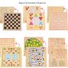 7-in-1 Multifunctional Wooden Board Game Set