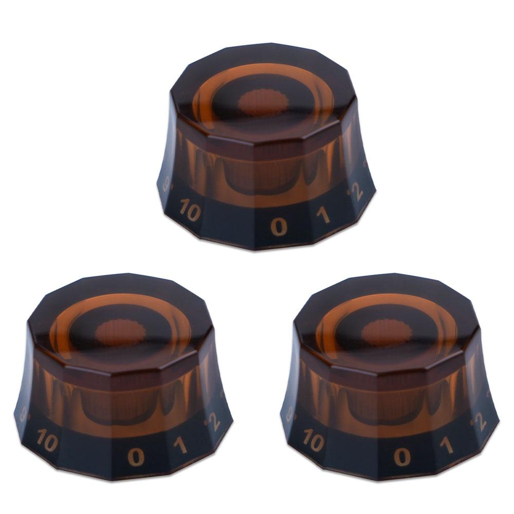 3Pcs4Pcs Electric Guitar Knobs Speed Volume Tone Control Knobs Lampshade Style For Electric Guitars Parts Replacem