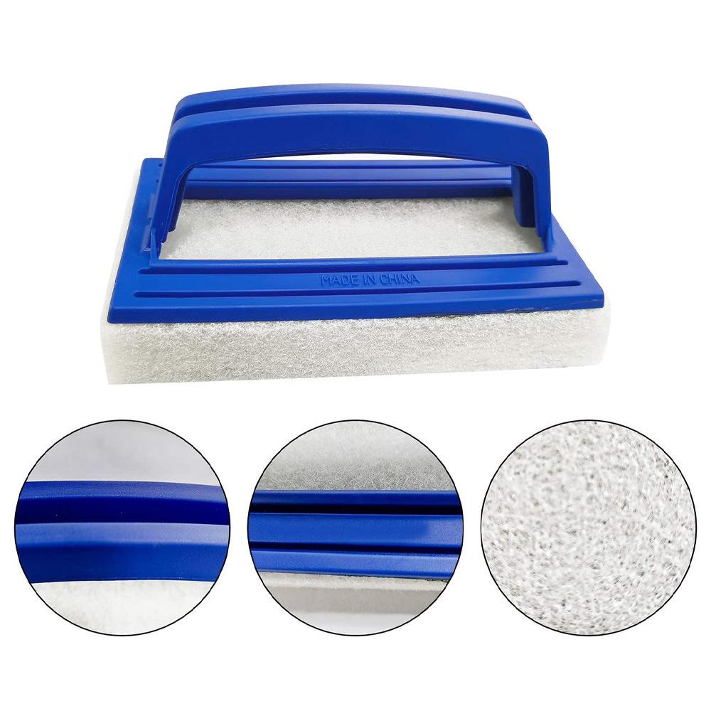 Poolwand-Reinigungsbürste Wasserlinien-Schrubber Reinigungs-Pool Hot Spring Schwimmbad Spa Wanne Zubehör Schwammbürste Pools Reiniger